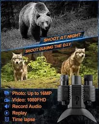Прилад нічного бачення NV-880 8x16MP 1080P HD WiFi 850nm (до 600м у темряві) + кріплення Wilcox L4G2 (метал) - мініатюра 10