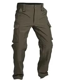 Штани Mil-Tec Softshell Explorer зимові водонепроникні Olive 11360001 - S - мініатюра 1