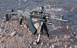 Система планок Fab Defense для VZ.58 5 планок алюміній чорна - мініатюра 3