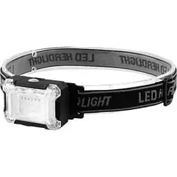 Налобный фонарь RB-017 LED велосипедный на батарейках 3х AAA