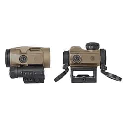 Коліматорний приціл Sig Sauer Romeo-MSR 2MOA red dot зі збільшувачем Juliet3-Micro 1-3X FDE (SORJ72011) - мініатюра 5