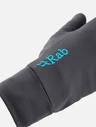 Рукавички жіночі Rab Flux Liner Glove Womens S Темно-сірий - мініатюра 3