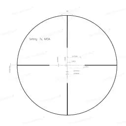 Приціл оптичний Vector Optics Matiz 2-7x32 (25,4 мм) SFP VOW-MOA - мініатюра 3