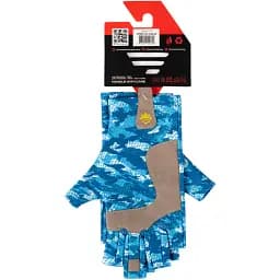Рукавички Favorite Solar Fishing Gloves 5 Cut S/M к:white/blue - мініатюра 6