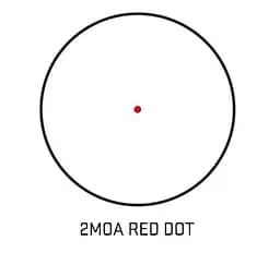 Приціл коліматорний SIG Optics ROMEO 5,1x20MM, 2 MOA RED DOT, 0.5 MOA ADJ, M1913, BLACK - мініатюра 6