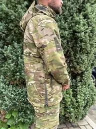 Куртка чоловіча тактична на флісі Мультикам Туреччина ЗСУ 8818 XXXL хакі - мініатюра 7
