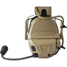 Навушники Ops-Core AMP Communication Headset-Connectorized активні верхній тримач Tan - мініатюра 6