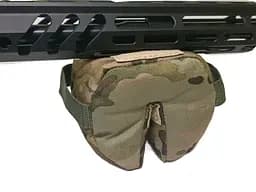 Мішок для стрільби круглий барикадний під цівку і приклад 120*120*90 мм GEN1