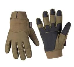 Рукавички зимові тактичні з мембраною Mil-tec 12520801 Олива Gloves Winter Thinsulate - 2XL