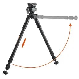 Біпод Vanguard Equalizer 2QS (Equalizer 2QS), Чорний - мініатюра 5