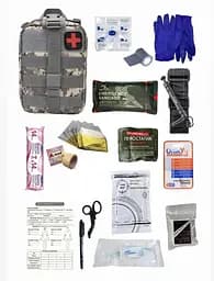 Аптечка укомплектованная №9 в подсумке с быстрым сбросом