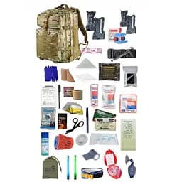 Укомплектованный медицинский тактический рюкзак №3, 45 л камуфляж