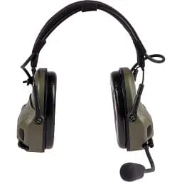 Навушники Ops-Core AMP Communication Headset-Connectorized активні верхній тримач Ranger Green - мініатюра 2