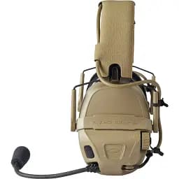 Навушники Ops-Core AMP Communication Headset-Connectorized активні верхній тримач Tan - мініатюра 5