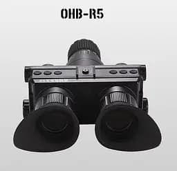 Цифровий бінокль нічного бачення Ziyouhu OHB-R5 1080P (до 600м) HD з кріпленням FMA L4G24 на шолом - мініатюра 4