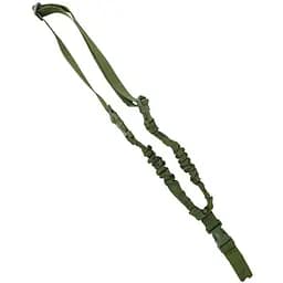 Ремінь для зброї одноточковий Kombat UK Single Point Bungee Sling оливковий (1000-kb-spbs-olgr)