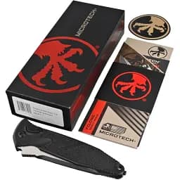 Ніж Microtech Socom Elite Auto Tanto Point Tactical Black - мініатюра 4