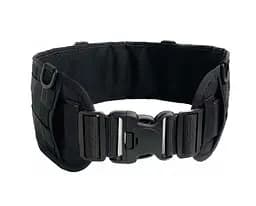 Ремінь розвантажувальний тактичний Novator RT-7 (Black) XL (110-120 см)