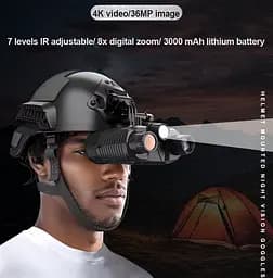 Цифровий бінокль нічного бачення NV8161 (до 400м у темряві) 1080P HD 8X з кріпленням FMA L4G24 та картою 64Гб - мініатюра 10
