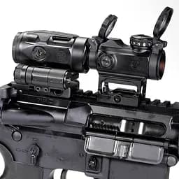 Коліматорний приціл Sig Sauer Romeo-MSR 2MOA red dot зі збільшувачем Juliet3-Micro 1-3X (SORJ72001) - мініатюра 6