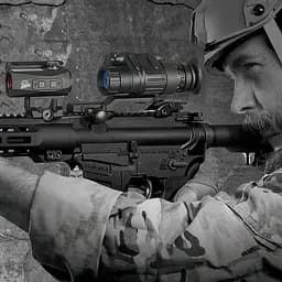 Прилад нічного бачення Night Vision PVS-14 4х (до 400м) із кріпленнями на шолом - мініатюра 7