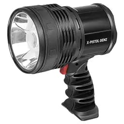 Фонарь поисковый Mactronic X-Pistol GEN2 (1500 Lm) Focus USB Rechargeable Черный