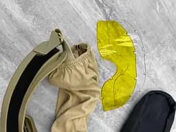 Тактичні захисні окуляри маска 28-0 з 3 змінними лінзами (Койот) - мініатюра 2