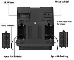 Прилад нічного бачення Widgameplus WG500B 1080P HD 10.8X31 Цифровий бінокль - мініатюра 8