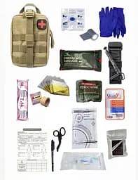 Аптечка укомплектованная №9 в подсумке с быстрым сбросом