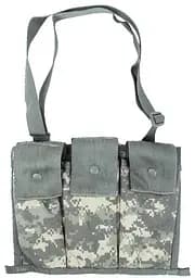 Підсумок тактичний для трьох магазинів М16, M4 Molle II Bandoleer Ammunition Pouch піксель - мініатюра 1