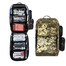 Аптечный набор (тактический рюкзак) санитарного инструктора (с турникетами SOF-T Gen 5)