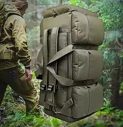 Тактичний рюкзак-сумка 2 в 1 Solve Bag 98 л 75 x 38 x 36 см Олива KT6004501 - мініатюра 2