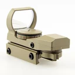 Приціл prosupplies @ campo Sport Reflex Rojo/Green Dot Sight з 4 сітками метал Alcance Tan - мініатюра 6