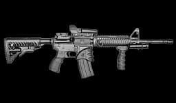 Тактична цівкa Fab Defense для М4 4 планки Пикатинни алюміній чорне - мініатюра 2