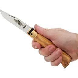 Ніж Old Bear Classic Carbon Steel L Olive - мініатюра 5