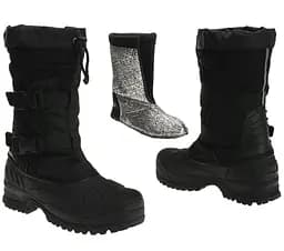 Черевики тактичні зимові Mil-Tec Snow Boots Arctic чорні 12876000 розмір 46