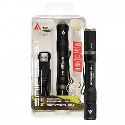 Ліхтар тактичний Mactronic Sniper 3.1 (130 Lm) USB Rechargeable Magnetic (THH0061) - мініатюра 8