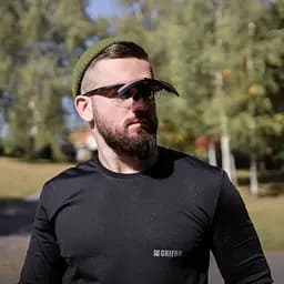 Окуляри тактичні Ray-Ban з 5 змінними лінзами (Чорні) - мініатюра 9
