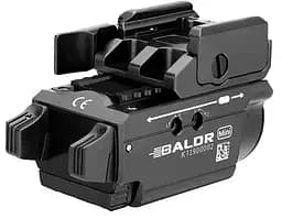 Ліхтар з ЛЦВ Olight Baldr Mini Green Laser Black - мініатюра 2