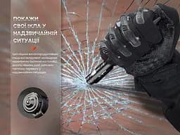 Тактична ручка Fenix T6 з ліхтариком синя - мініатюра 4