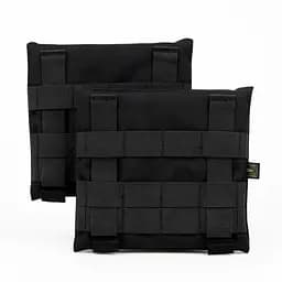 Кишені для бічних плит 15×15 (2 шт.) (Чорний)