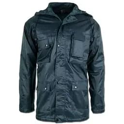 Куртка парка тактична з капюшоном Mil-Tec Dubon Dark Navy Blue 10150003-S