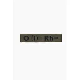 Шеврон O(I) Rh - олива 12 х 2,5 см (2000989177548A) - мініатюра 1