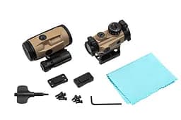 Комплект Sig Optics колiматор ROMEO-MSR 2 MOA та магнiфер JULIET3-MICRO 3X22MM FDE - мініатюра 7