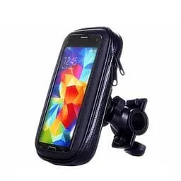 Универсальный держатель для телефона на велосипед или мотоцикл Leory в виде чехла, размер XL, для диагонали 6.3 "(100102)