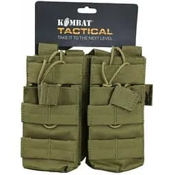 Подсумок под магазины АК Kombat UK Double DUO Mag Pouch Койот (1000-kb-ddmp-coy)