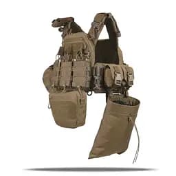 Плитоноска Kiborg GU gen.2 + 8 підсумків Coyote (1000-k66001) - мініатюра 6