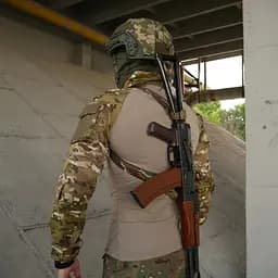 Ремінь Kiborg 3-точковий для АК РПК MultiCam (1000-k8070) - мініатюра 7