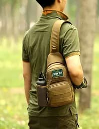 Тактична сумка-слінг Survival Койот - мініатюра 3