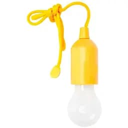 Лампа X-balog BL-15418 на батарейках светильник походный светодиодный на шнурке желтая